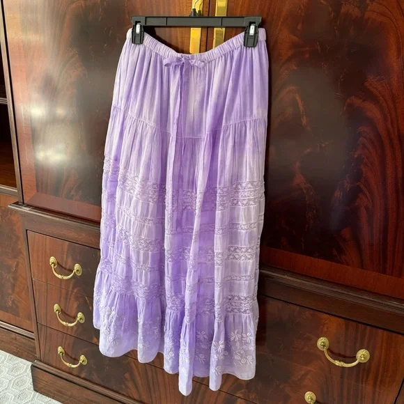 NWT LoveShackFancy Donna Skirt - Medium - Picture 11 of 17